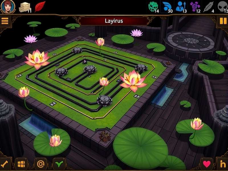 Lotus Labyrinth guild interface